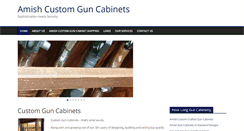 Desktop Screenshot of custom-guncabinet.com